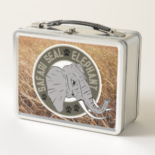 Lunchbox pour éléphant Safari Seal Wildlife