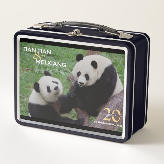 Lunchbox pour le 20e anniversaire de Mei Xiang et  (Devant)