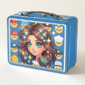 Lunchbox professionnel Emoji Metal (Dos)