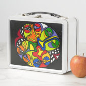 Lunchbox Ricardo Gomez avec "Réflexions" (En situation)