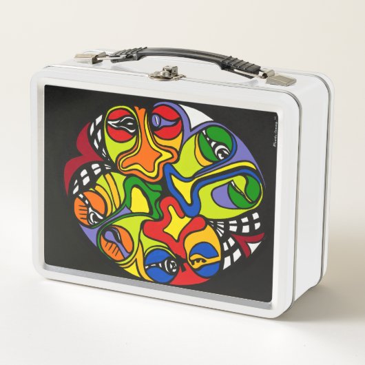 Lunchbox Ricardo Gomez avec "Réflexions" (Devant)
