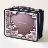 Lunchbox rose Floral (Devant)