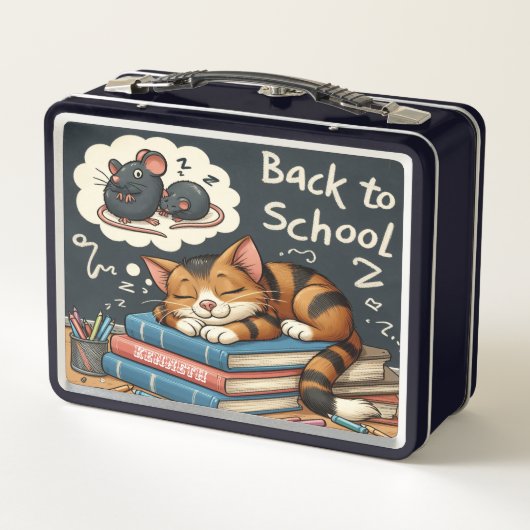 Lunchbox tranquille pour chats (Dos)