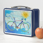 Lunchbox US Vélo Trip Metal (En situation)