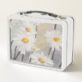 Lunchbox White Daisy & flower Fine Art par JPDenye (Dos)