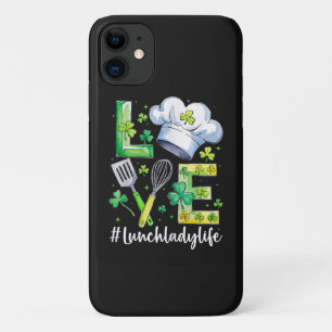Lunchdame Leven Gelukkige St. Patrick's Dag iPhone 11 Hoesje
