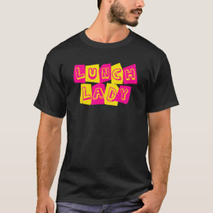 Lunchdame-squad Terug naar school Cafetariaterrei T-shirt