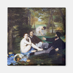 Luncheon aan de Grass, Manet Magneet