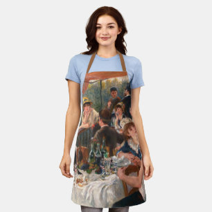 Luncheon Boating Party - Renoir Painting Schort