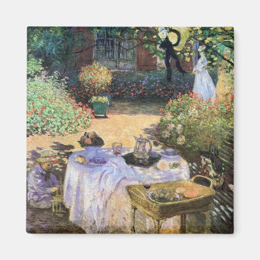 Luncheon Celebration Claude Monet Fine Art Magneet (Voorkant)