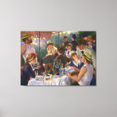 Luncheon of the Boating Party Renoir Fine Art Canvas Afdruk (Voorkant)
