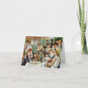 Luncheon of the Boating Party  Renoir Kaart