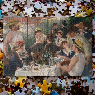 Luncheon of the Boating Party Renoir Painting Art Legpuzzel