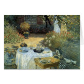 Luncheon van Claude Monet, impressionisme (Voorkant Horizontaal)
