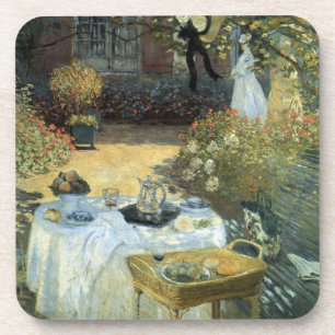 Luncheon van Claude Monet,  impressionisme Bier Onderzetter