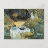 Luncheon van Claude Monet, impressionisme Briefkaart (Voorkant)