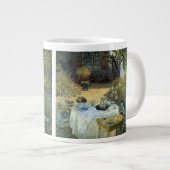 Luncheon van Claude Monet,  impressionisme Extra Grote Mok (Voorkant rechts)