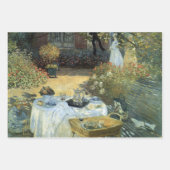 Luncheon van Claude Monet,  impressionisme Inpakpapier Vel (Voorkant 2)