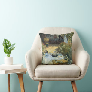 Luncheon van Claude Monet,  impressionisme Kussen