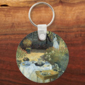 Luncheon van Claude Monet,  impressionisme Sleutelhanger (Voorkant)
