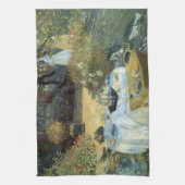 Luncheon van Claude Monet, impressionisme Theedoek (Verticaal)