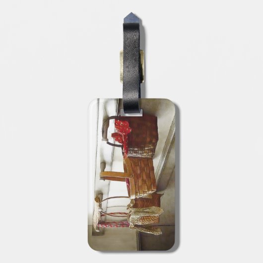 Lunchmanden Bagagelabel (Achterkant verticaal)