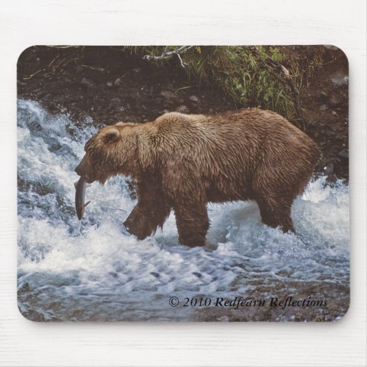 lunchtijd, © 2010 Redfearn Reflections Muismat (Voorkant)