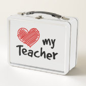 Lunchtijd Liefde Mijn Leraar (Voorkant)