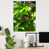 Lunchtime bij de boom poster (Thuiskantoor)