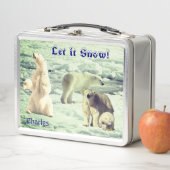 Lunchtime Fun Polar-Beren op ijs (In situ)