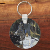 Lunchtime op de gras sleutelhanger (Voorkant)