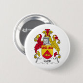Lund Family Crest Ronde Button 5,7 Cm (Voorkant /achterkant)