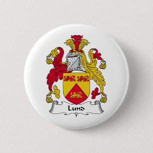 Lund Family Crest Ronde Button 5,7 Cm