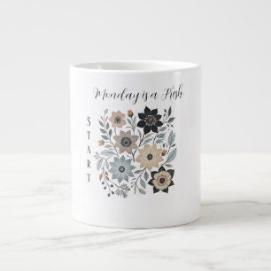 Lundi est un Mug Spécial Nouveau Départ