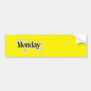 Lundi -petit - Sticker