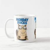 Lundi Sucre Café Mug - Cadeau Pour Femmes (Gauche)