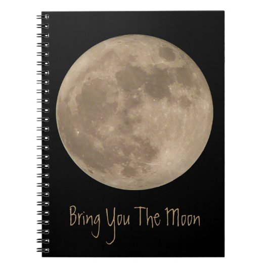 Lune Carnet Pleine lune personnalisée Journal des (Devant)