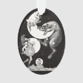 Lune céleste ciel Univers Dieu Nuit Illustration (devant)