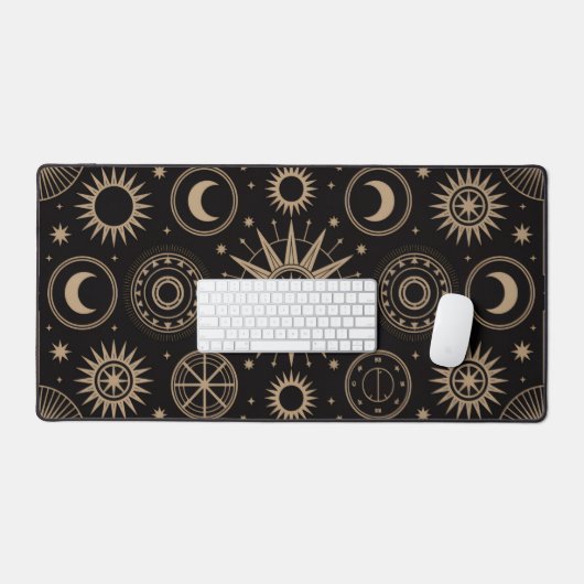 Lune céleste et étoiles (Clavier et souris)