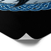 Lune celtique, Corbeau & Dolman Imprimés & Affiche (Coin)