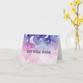 Lune Confort : Bonne amélioration bientôt Carte de (Fleur jaune)