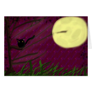 Lune de chats du soir