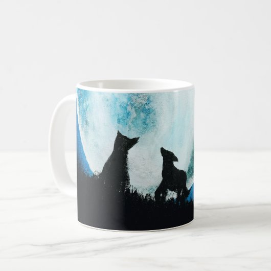 Lune de loup de tasse (Devant gauche)