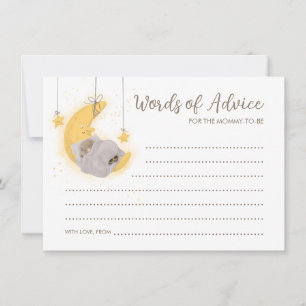 Lune de l'ours dormant Paroles neutres des cartes 