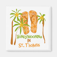 Lune de miel à Saint Thomas Magnet