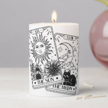 Lune de soleil de Tarot