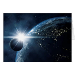 lune de terre et soleil