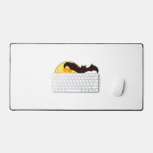 Lune d'Halloween et chauves-souris (Clavier et souris)