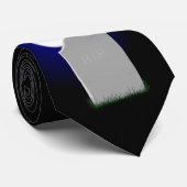 Lune d'Halloween et Cravate de Tombstone (Roulé)