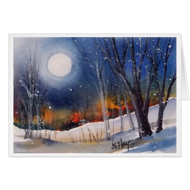 LUNE D'HIVER (Devant Horizontal)